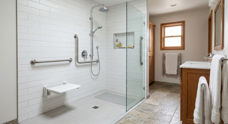Accessible Shower Construction in Nashua, NH