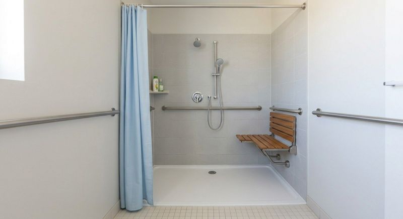 Accessible Shower Construction in Sarasota, FL