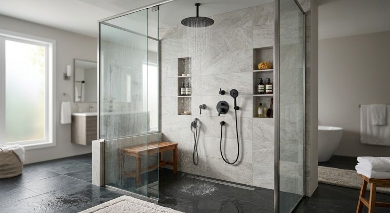 Bathroom Shower Renovation in Norwalk, CT