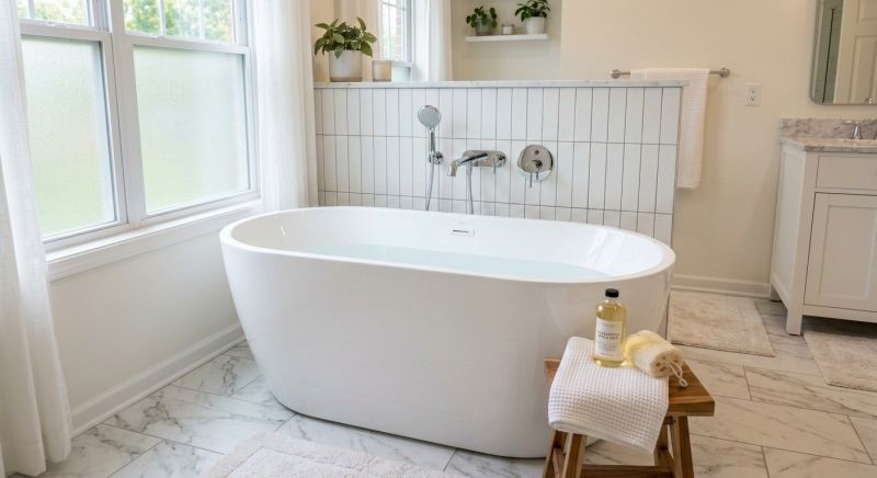 Freestanding Tub Installation in Nashua, NH