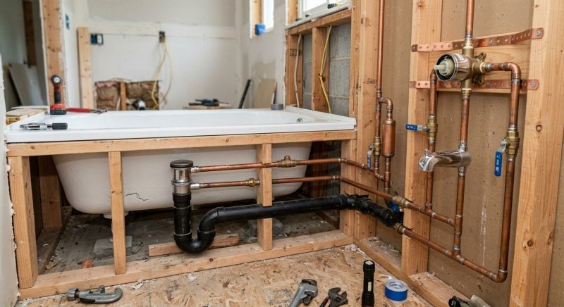 Large Bathtub Installation in Norwalk, CT