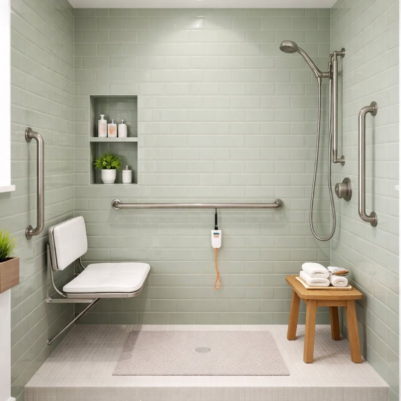 Senior Shower Installation in Doylestown, PA